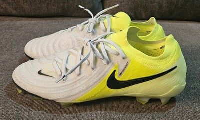 Nike Phantom ホワイト/イエロー スパイクシューズ Nike Phantom GX 2 Elite FG Mad Voltage Silver Volt HF4355-003