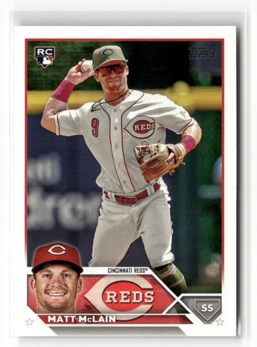 2023 Topps Update #US199 Matt McLain RC ROOKIE