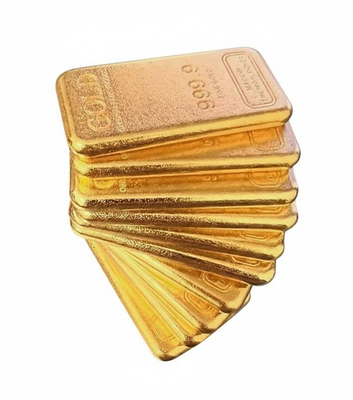 #ad Realistic Fake Gold Bar Prop Gold Bullion Replica Display Decor $4.99
