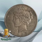 1925 Peace Silver Dollar $1 AU Condition Taken From Storage Original Luster🔥