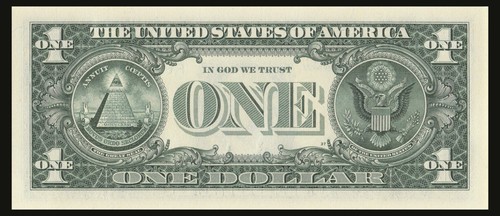 Year Note 1970 in the Serial Number Trailing Position $1 Dollar Bill F64061970F - Picture 8 of 11