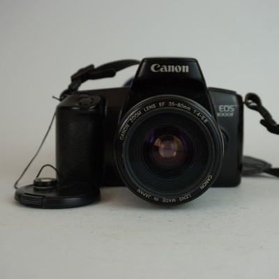Canon EOS 1000F mit EF 35-80mm 1:4-5.6 Objektiv Analog Kamera Vintage
