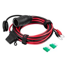 3/8 Ring Eyelet Terminal to Female Cigarette Lighter Socket Battery Boost Cab...