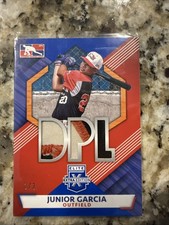 2021 Panini Elite Extra Edition DPL Materials #12 Junior Garcia MINT ME 3/3