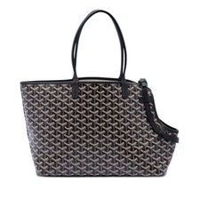 Goyard ine Chien Gris Pet Carrier Pre-Loved T...