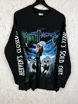Sonata Arctica 2003 Winterheart s Guild France Tour Power Metal Long Sleeve L