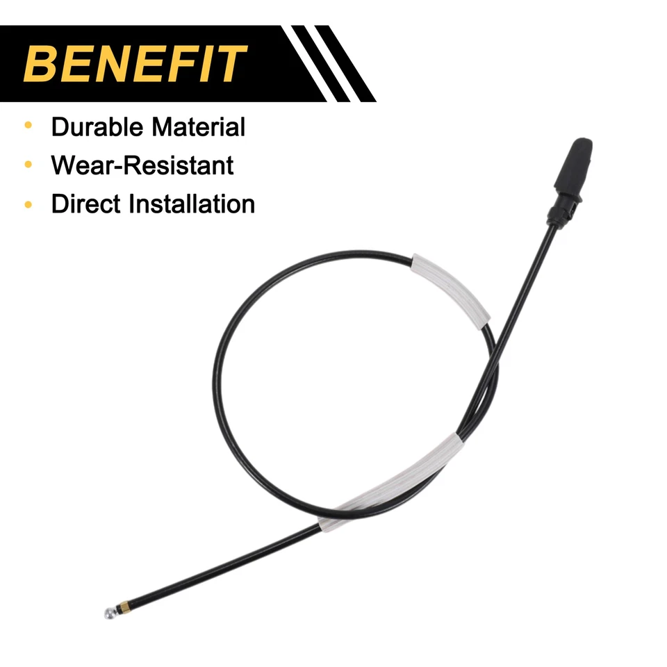 Cable de liberación de capó Nº7L6823531 Cable de cierre de capó para Volkswagen Touareg 04-10 Foto 4 de 4