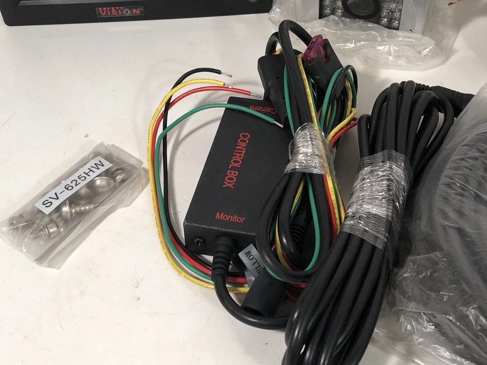 SAFETY VISION REAR VIEW CAMERA & MONITOR 5.6" SV-LCD56BA SV-6258 CAR TRUCK RV - Image 2 of 4