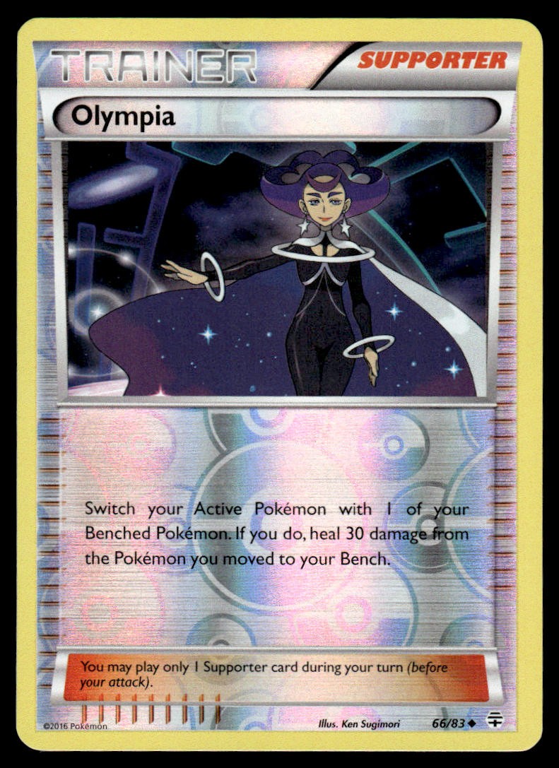 Olympia 66/83 Uncommon Generations Pokemon Reverse Holo Lightly Played