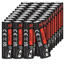 40pcs 1.5V LR6 AA E91 MN1500 AM3 Alkaline Double A Batteries for Mouse 0.45 per gallon