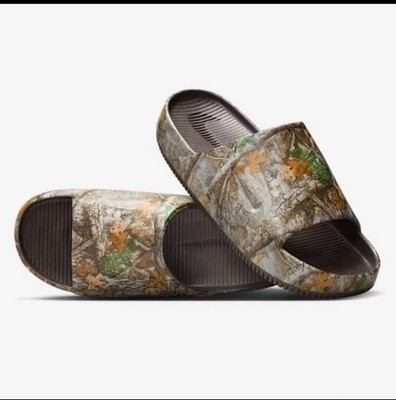 Nike Calm Realtree Edge Camo Slide 'Baroque Brown' (IB2885-200) 8-13 (Full Size)
