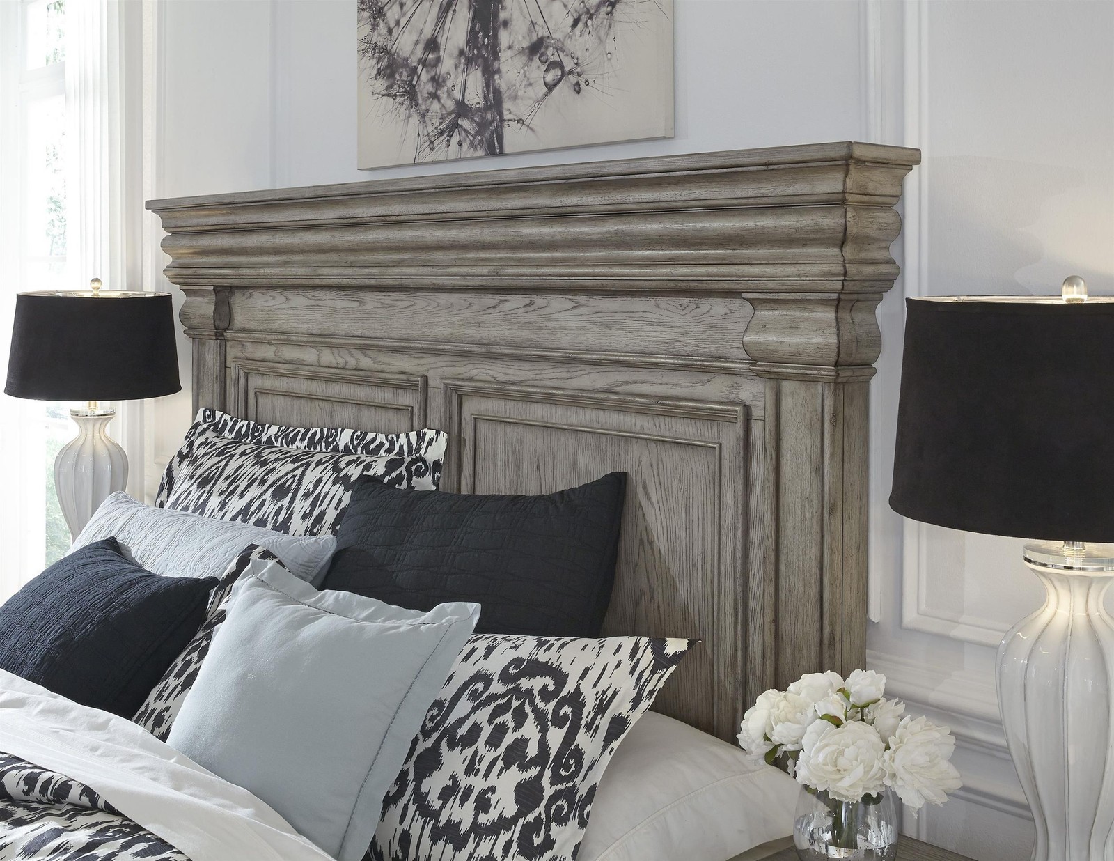 Pulaski Madison Ridge Queen Panel Bed With Blanket Chest Foo