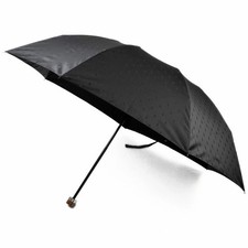 Ralph Lauren Umbrella Polo Folding Men'S Brand Woven Logo Design Black 60Cm Gent