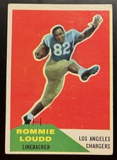 1960 Fleer #90 Rommie Loudd RC VG