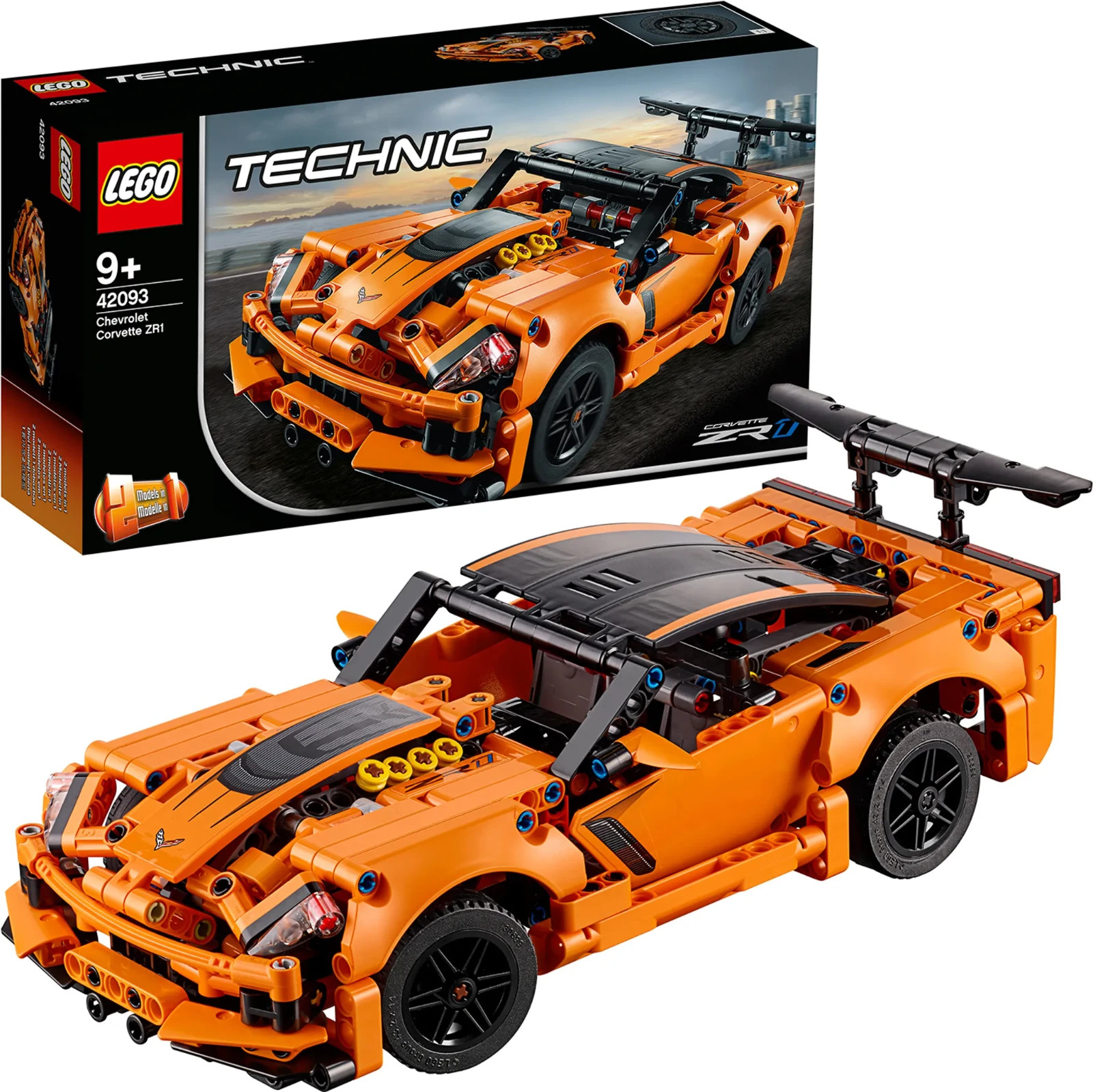 LEGO® Technic 42093 Chevrolet Corvette ZR1 Spielwaren Rennwagen Sportwagen Spaß - Image 4