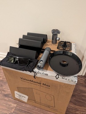 Valerion Visionmaster Max (Unopened) + Ceiling Mount + 4 Pair 3D Glasses Bundle