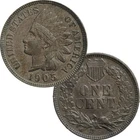 1905 Indian Head Small Cent In Almost Uncirculated Condition