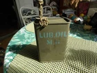 Vintage U.S. Military WW2 Lub. Oil M.G, Oil Can Very Good Condition