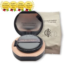 INCELLDERM ICD Beauty Luminous Moist Cushion & Refill Set SPF 50 2 Shade