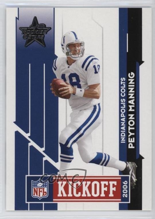 2006 Leaf Rookies & Stars NFL Kickoff Classic Peyton Manning #3 HOF 0bt4