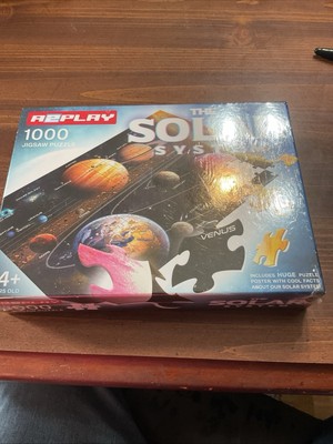 The Solar System Jigsaw Puzzle 1000 Pieces A2Play with Poster NEW
