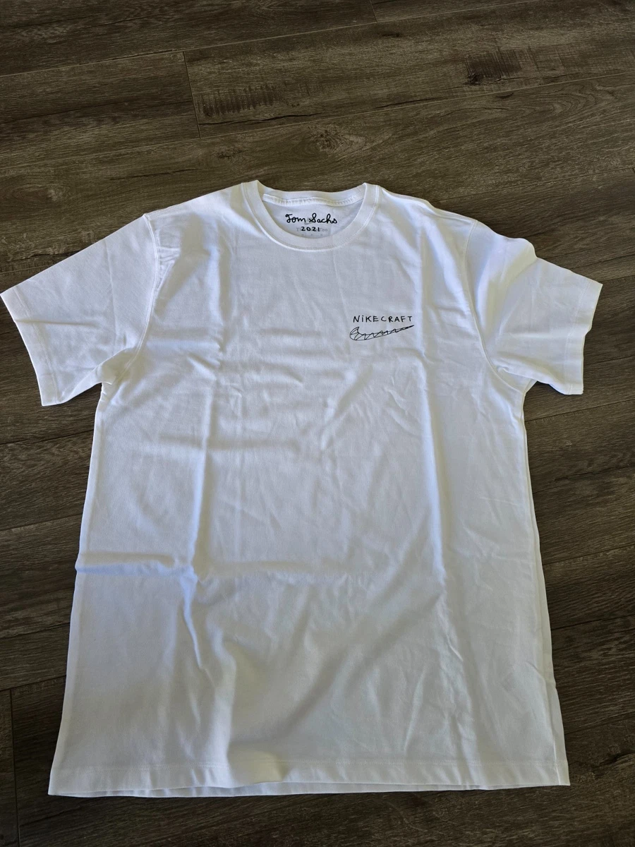 Nike Craft Tom Sachs Studio Tシャツ ホワイト M ✔️Nike x Tom Sachs Nikecraft Studio White Tee Shirt Medium