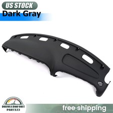 Dark Gray Instrument Panel Dash Cover For Dodge Ram 1500 98-01 2500 3500 98-02