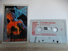 DAVID BOWIE LET'S DANCE KASSETTE MC TAPE 1983 EMI AMERICA RECORDS US IMPORT