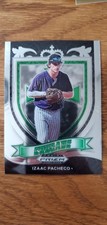 2021 Panini Prizm Draft Picks Green Crusade Izaac Pacheco #C-IP