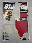 GI Joe Footloose Infantry Trooper Vintage 1985 Cut File Card Back ARAH