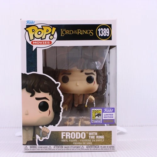 G9 Funko Pop Vinyl Figure Lord of the Rings Frodo with Ring SDCC Exclusive 1389