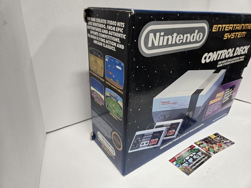 Nintendo NES Control Deck In Box With The Official Players Guide! Nice Shape! - Picture 3 of 11