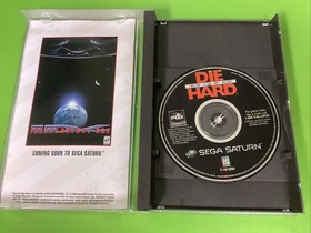 Die Hard Trilogy (Sega Saturn, 1997) CIB Manual Reg Card Tested & Working
