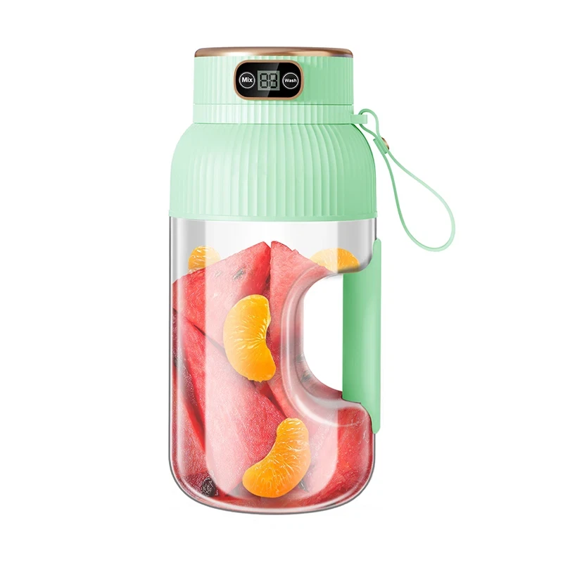 1000ML Portable Electric Juicer Blender USB Rechargeable Smoothie Fruit Juice Cu