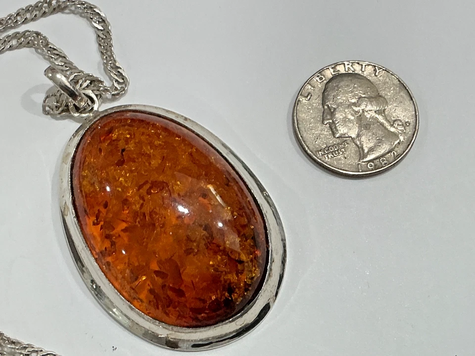 Colgante ámbar báltico. ver descripción Foto 4 de 4