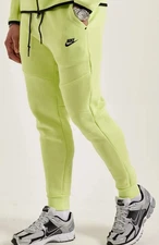 Nike Tech Fleece "Barely Volt" Jogger Sweatpants HV0959-736 Men's Size XXL