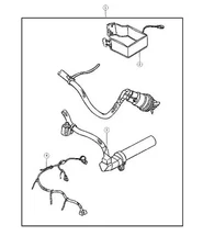 Genuine Mopar Engine Block Heater Cord 4609113AA
