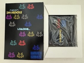 Atari Jaguar Neon Invaders Cartridge Wave 1 Games Prototype