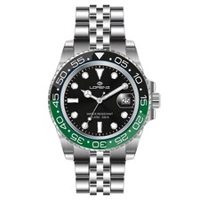 LORENZ SPORT 26122QQ Orologio da uomo al quarzo in acciaio sub 100 metri