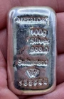 New ListingMetalor 100g Silver Bar 999 Certified, Individual Serial Number