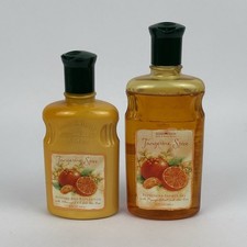 VTG Bath And Body Works Tangerine Spice Discontinued Body Lotion And Shower Gel