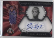 2008-09 SP Rookie Threads Signature /599 Patrick Ewing Jr #94 Auto 5l1