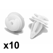 10x CLIPS f�r BMW ROVER INNENRAUM KOFFERRAUM & T�R KARTE VERKLEIDUNG E34 E36 E39 E46