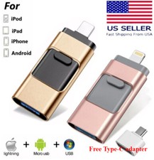 For iPhone iPad PC 1/2TB USB 3.0 Flash Pen Drive U Disk Memory Stick Storage
