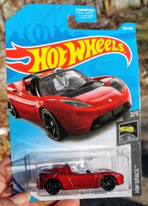Details About Hot Wheels Tesla Roadster Car Model W Starman Driver Hw Space Car 109