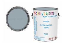 Classic Paint For Austin Mini Speedwell Blue Bu1 Car Spray Touch Up Tin Vintage