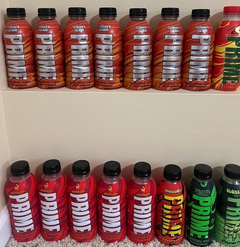 Prime Hydration lot - 16 Total bottles Including 7 Summerslam Bottles- Unopened