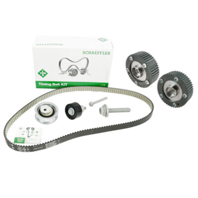 Camshaft Adjuster Set + Timing Belt Kit for VW 1.4 TSI INA 04E109088AD 04E109