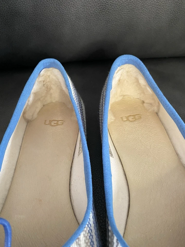 UGG Marleigh Puntera Abierta Plana Talla 9 Foto 4 de 4