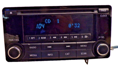 15 16 17 Mitsubishi Lancer Radio Cd Player 8701A185 XAM02